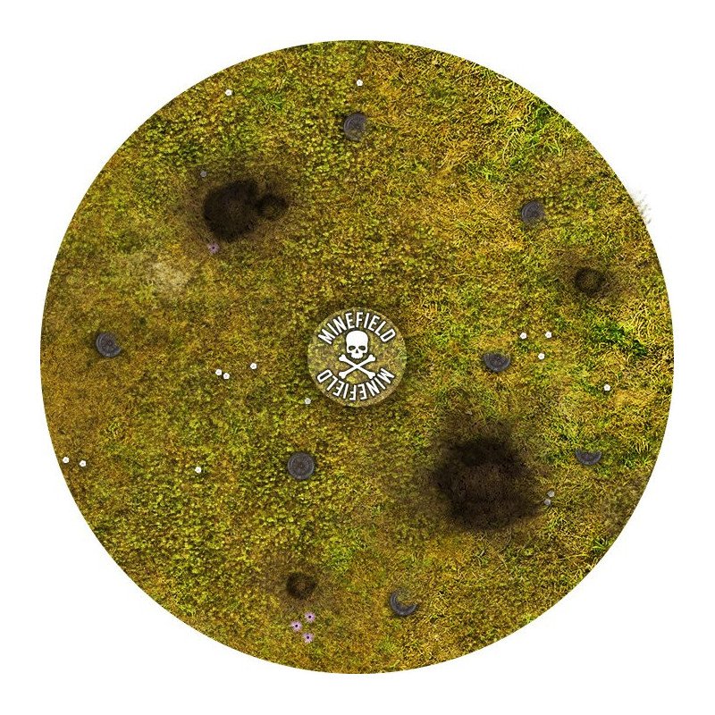 Flames of War Campos de minas hierba (5x)