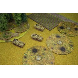 Flames of War Campos de minas nieve (5x)