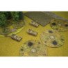 Flames of War Campos de minas nieve (5x)